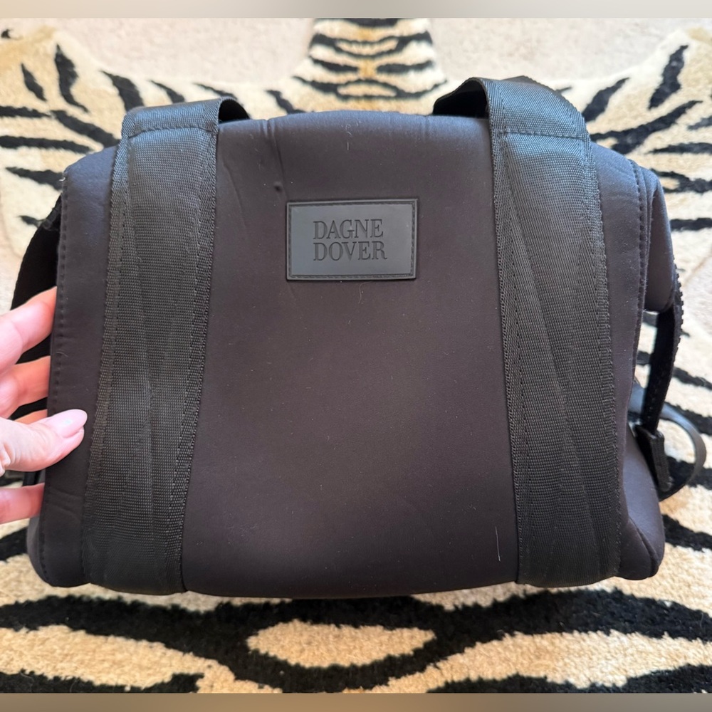 Dagne Dover Landon Neoprene Carryall Bag Small EUC - Picture 2 of 15